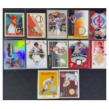 PHI Phillies Relic Baseball Cards w/ Schmidt