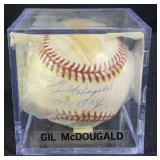 Gil McDougald '1951 ROY' Signed Baseball