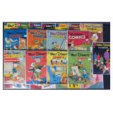 23pc Walt Disney Comics & Stories Dell Comic Books