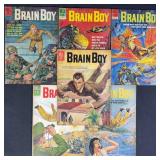 Four Color #1330 & Brain Boy #2-6 Dell Comic Books