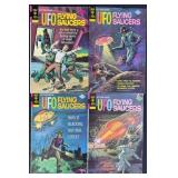 4pc UFO Flying Saucers #4-13 Gold Key Comic Books