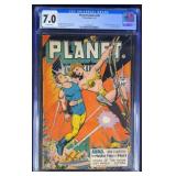 CGC 7.0 Planet Comics #46 1947 Fiction House Comic