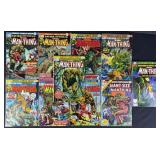 10pc Man-Thing #1-14 1974+ Marvel Comic Books
