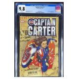 CGC 9.8 Captain Carter #1 2022 Marvel Comic Book