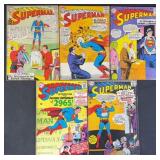 5pc Superman #158-185 DC Comic Books