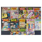 13pc Silver Age Action & Adventure Comics DC