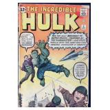 Incredible Hulk #3 1962 Marvel Comic Book