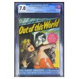 CGC 7.0 Out Of This World Adventures #1 1950 Avon