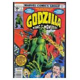 Godzilla #1 1977 Key Marvel Comic Book