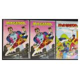 3pc Megaton #5 & 8 1986 Comic Books