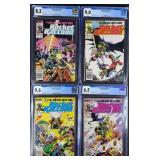 CGC Graded Rocket Raccoon #1-4 1985 Marvel Comics