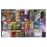26pc Horror Magazines & Comic Books