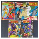 5pc Detective Comics #358-374 DC Comic Books