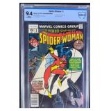 CBCS 9.4 Spider-Woman #1 1978 Marvel Comic Book