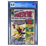 CGC 4.0 Daredevil #1 1964 Marvel Comic Book
