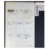 Bob White Reggie ï¿½Tall Paul' Archie Original Art