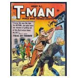 T-Man #9 1953 Quality Comic Book