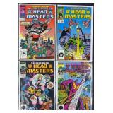 Transformers HeadMasters #1-4 1987 Marvel Comics