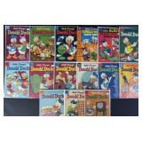 15pc Walt Disney Donald Duck Dell Comic Books