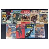 9pc Four Color Dell Comic Books+ w/ Sci-Fi