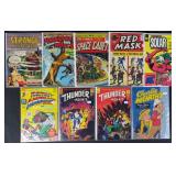 9pc Gold-Bronze Age Comic Books w/ Horror