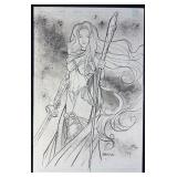 Louis Small Jr. Signed Original Art