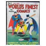 Worldï¿½s Finest Comics #3 1941 DC Comic Book