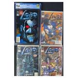 Lobo #1-4 1990 DC Comic Book Set w/ CGC 9.6 #1