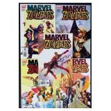 Marvel Zombies #1-5 2006 Marvel Comic Book Set