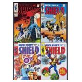 4pc Nick Fury Agent Of Shield #3-14 Marvel Comics