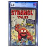 CGC 7.0 Strange Tales #90 1961 Marvel Comic Book