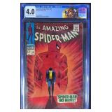 CGC 4.0 Amazing Spider-Man #50 1967 Marvel Comic