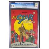 CGC 7.0 All Star Comics #27 1945 DC Comic Book