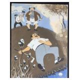 Bob White Signed Original Golf Cartoon Art