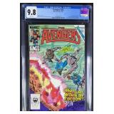 CGC 9.8 Avengers #263 1986 Marvel Comic Book