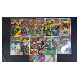 17pc Doctor Strange Marvel Comic Books w/ #174