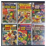 5pc Tales Of Suspense #56-69 Marvel Comic Books