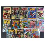 14pc Daredevil #33-80 Marvel Comic Books