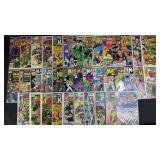 38pc Bronze Age Marvel Comic Books