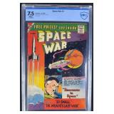 CBCS 7.5 Space War #2 1959 Charlton Comic Book
