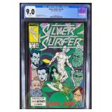 CGC 9.0 Silver Surfer #6 1987 Marvel Comic Book