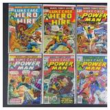 6pc Hero For Hire #13-14 & Power Man #22-44