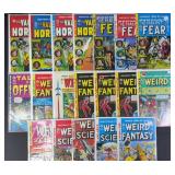 19pc Horror & Sci-Fi EC Comic Book Reprints