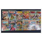 13pc Ka-Zar Marvel Comic Books