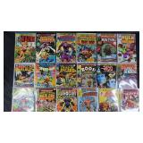 18pc Silver-Bronze Age #1 Marvel Comic Books