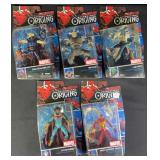 NIP 2006 Marvel Spider-Man Origins Action Figures