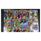 30pc The Thing #2-36 1983 Marvel Comic Books