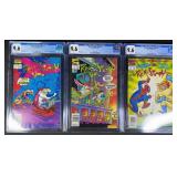 3pc CGC 9.6 Ren & Stimpy #1-6 1992 Marvel Comics