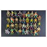 35pc Vintage TMNT Action Figures
