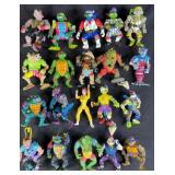 20pc Vintage TMNT Action Figures